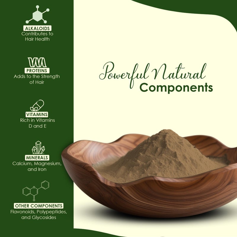 minature مسحوق بهراينجراج من مي ناتشر (إكليبتا بروستراتا) | الأقحوان الكاذب | أوراق جافة طبيعية ونقية | مثالي للزيت والخلطة | يحسن القوام | يتحكم في تصبغ الشعر | 100 جرام (4 أوقيات) - Image 4