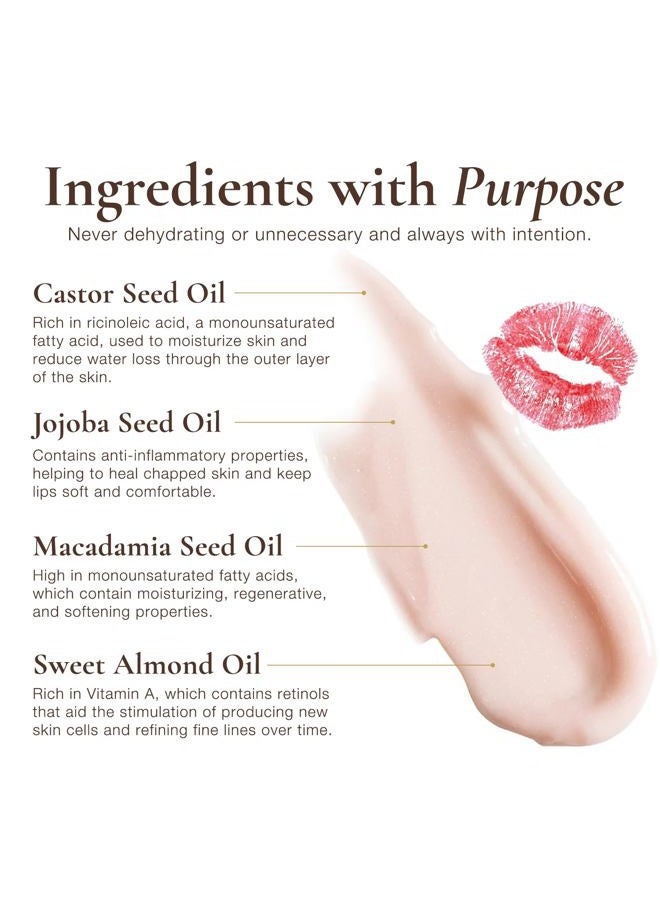 sara happ The Lip Slip Luxe Balm Lip Treatment - Deeply Nourish, Moisturize with Vitamins A and E, Regenerate Lips with Jojoba Seed, Macadamia & Sweet Almond Oils, 0.5 oz. - Image 3