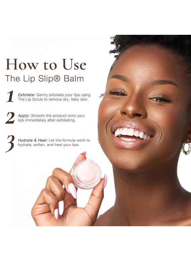 sara happ The Lip Slip Luxe Balm Lip Treatment - Deeply Nourish, Moisturize with Vitamins A and E, Regenerate Lips with Jojoba Seed, Macadamia & Sweet Almond Oils, 0.5 oz. - Image 4