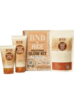 BNB Rice Brightening Glow Kit 3 in 1 
