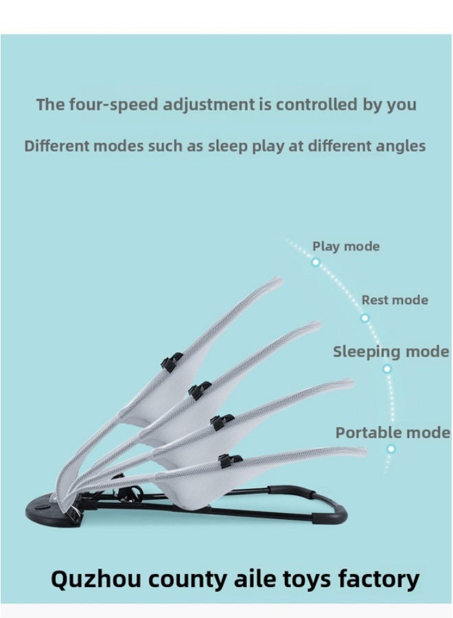 ORiTi كرسي تهدئة متعدد الوظائف للأطفال، كرسي هزاز للأطفال، مهد للأطفال، كرسي هزاز للأطفال، كرسي هزاز للأطفال - Image 4