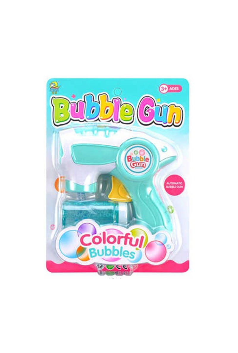 Colorful Blue Bubble Gun Fun & Easy-to-Use Bubble Blaster for Kids
