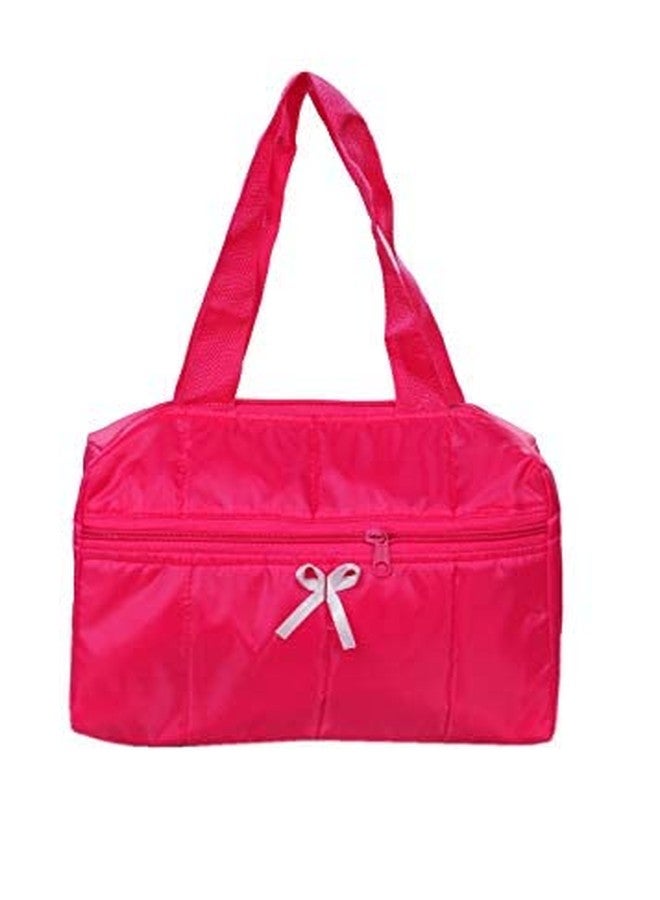SuneshCreation Nylon Travel Women's Casual Handbag/Shoulder Bag (Pink) - Image 1