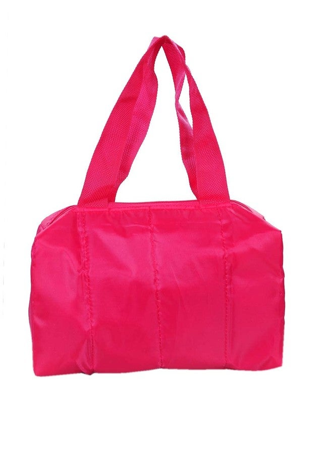 SuneshCreation Nylon Travel Women's Casual Handbag/Shoulder Bag (Pink) - Image 3