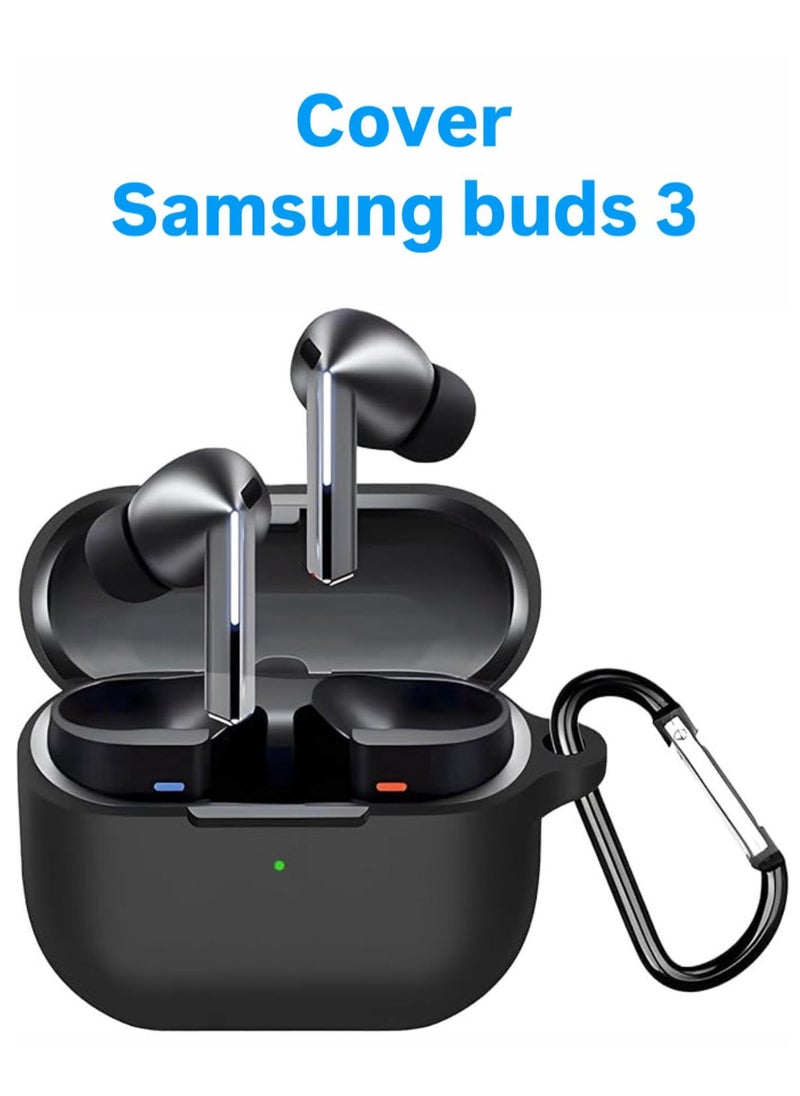 Silicone Case for samsung buds 3 - black