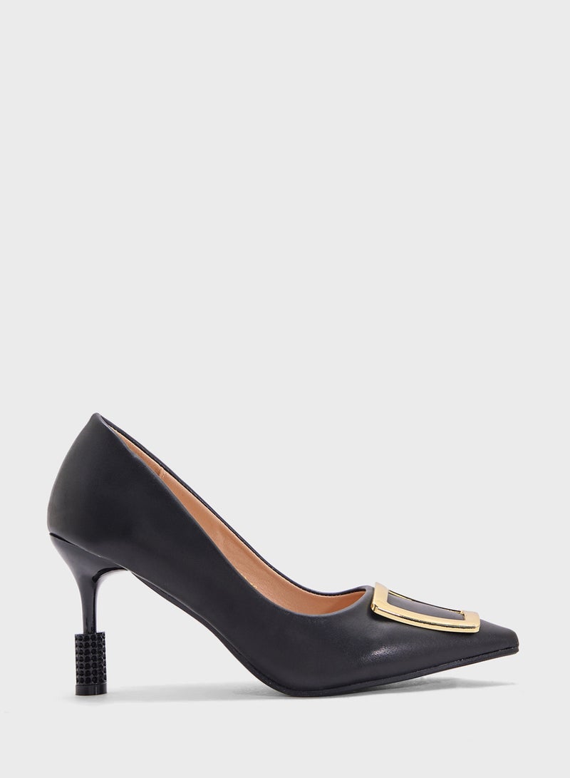 BR High Heel Pointed Pump  - Image 1