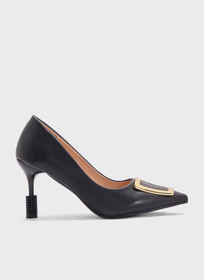 BR High Heel Pointed Pump - Image 1