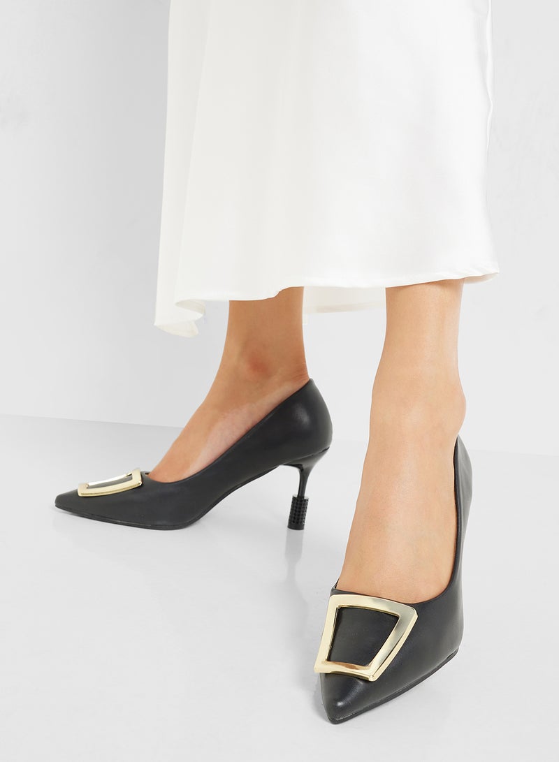 BR High Heel Pointed Pump - Image 5