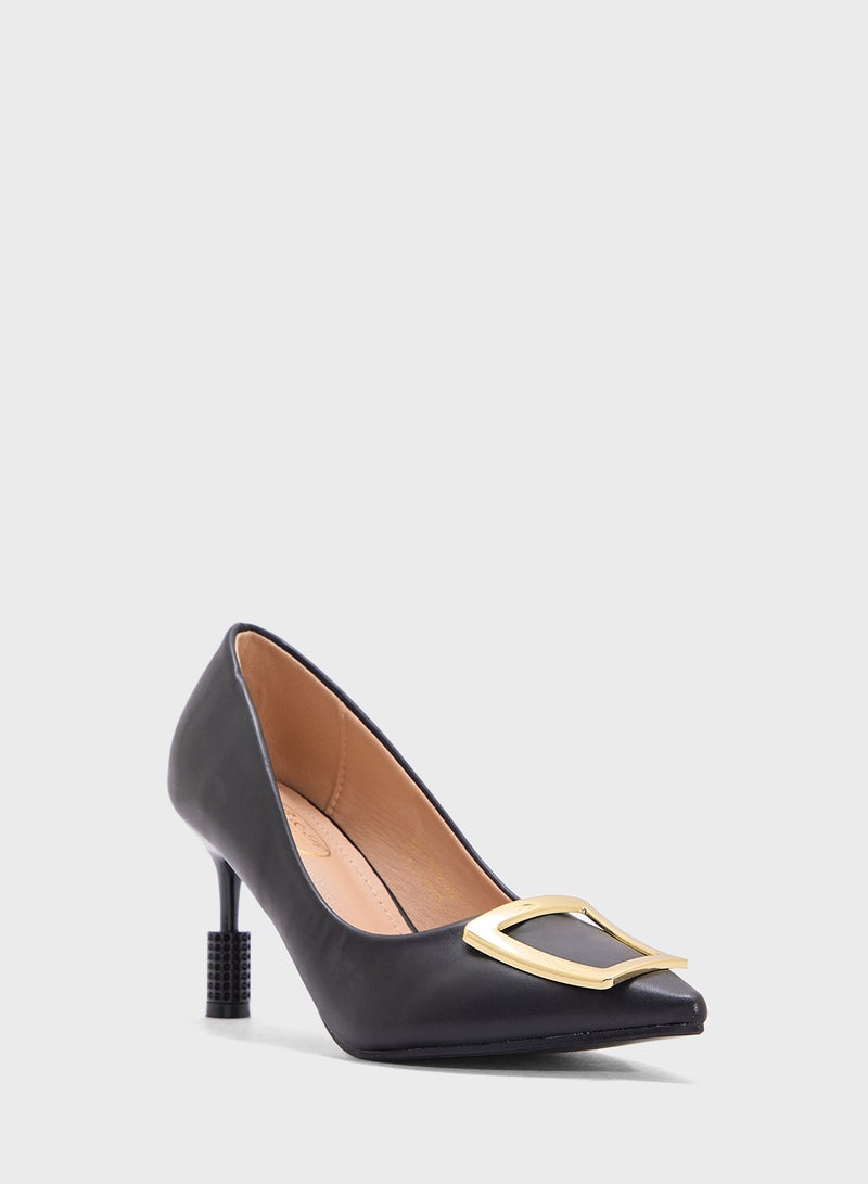 BR High Heel Pointed Pump - Image 2