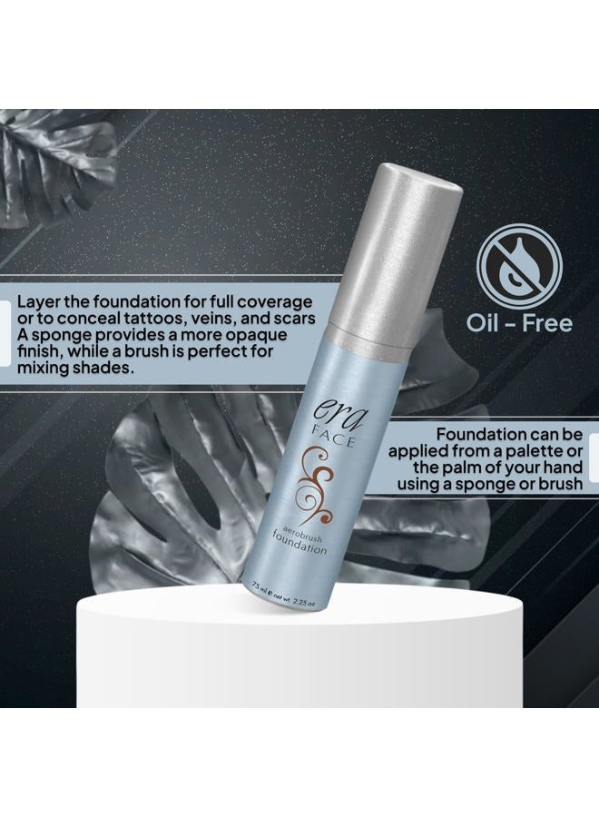 ERA Beauty ERA Face spray makeup (R10 - Cocoa, 2.25 oz) - airbrush foundation, everyday, buildable, professional spray on cosmetics by Era Beauty - Image 5