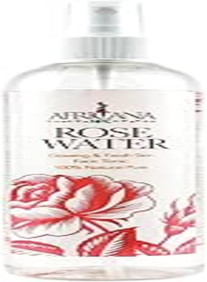 Africana NPC - Natural Toner For All Skin Types, Glowing & Fresh Skin, Face Tonic, 100% Natural Pure, 250 ML (Rose Water)