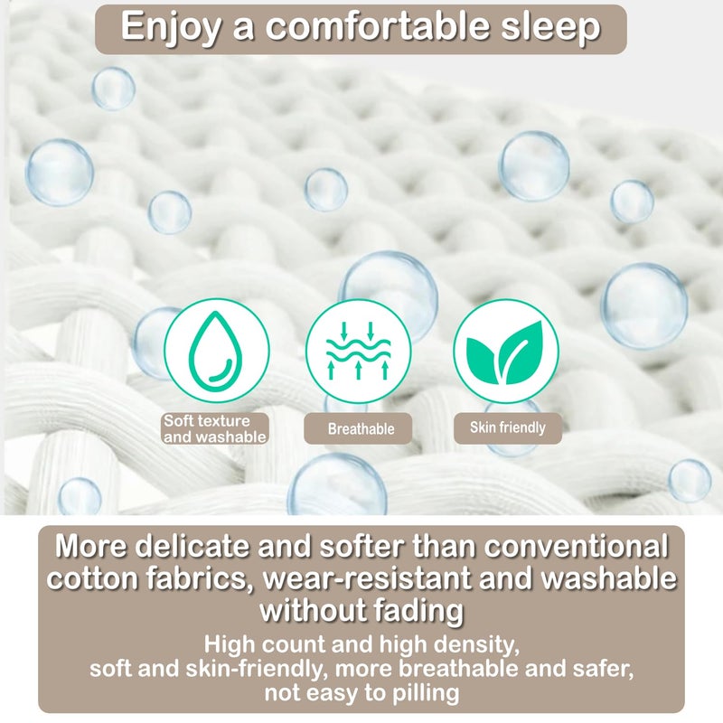 Oskeray Pregnancy Pillow for Sleeping, Maternity Pillow Support for HIPS, Backs, Legs, Maternity Pillow with Detachable and Adjustable Pillow Cover - Image 5