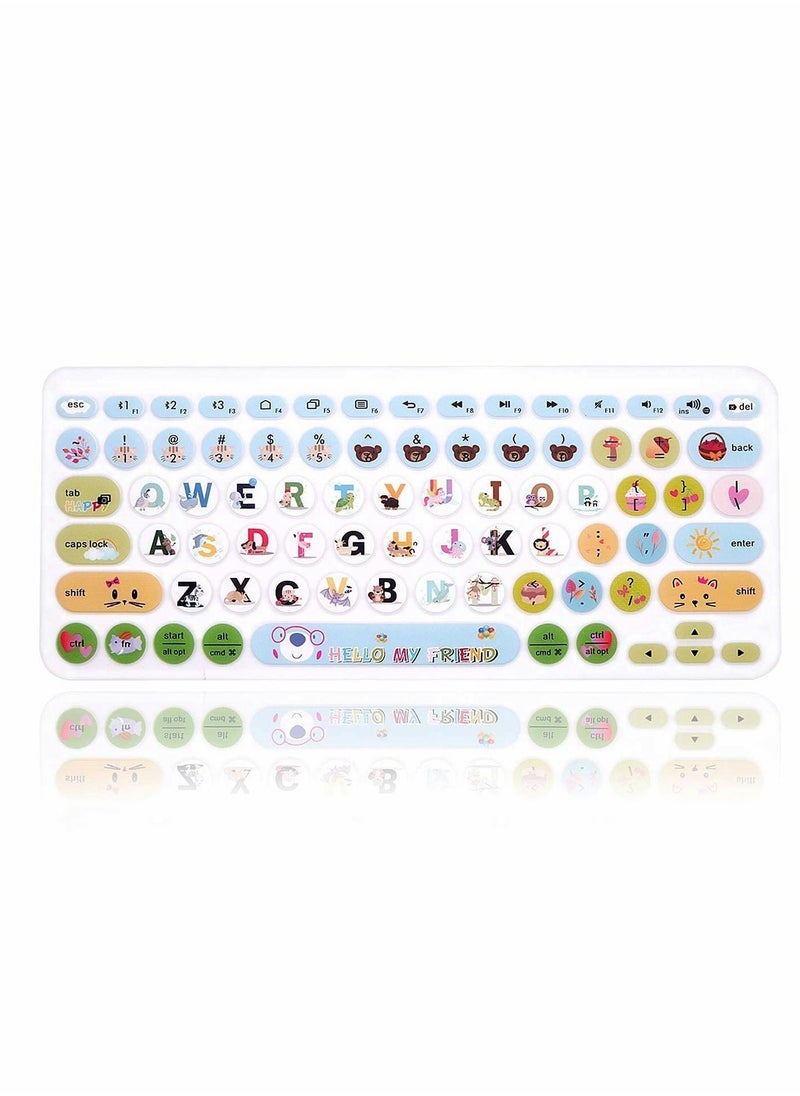 Y&D - Silicone Keyboard Cover For Logitech K380 Film Original Full Coverage Silent Protector - Image 1