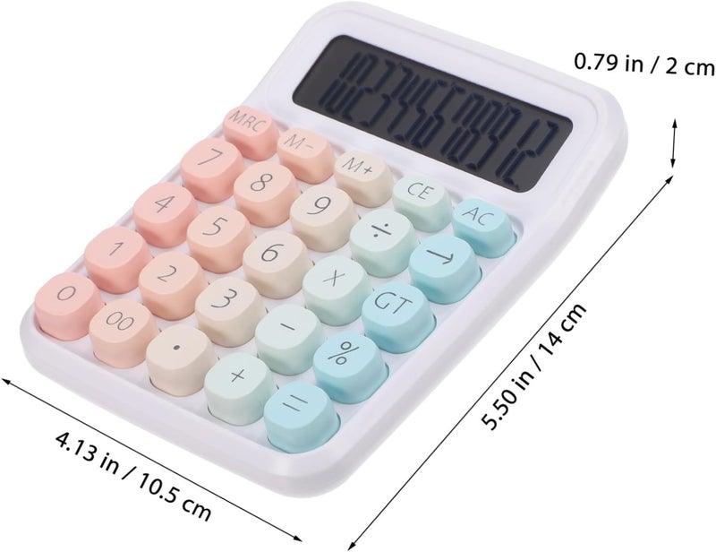 Cute Aesthetic Office Calculator Calculator Display for Desk Use Versatile and Easy to Operate for School and Work - Image 2