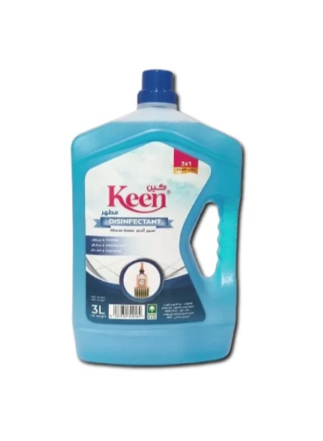 Ken Disinfectant and General Cleaner with Haram Breeze Scent - 3 Liters