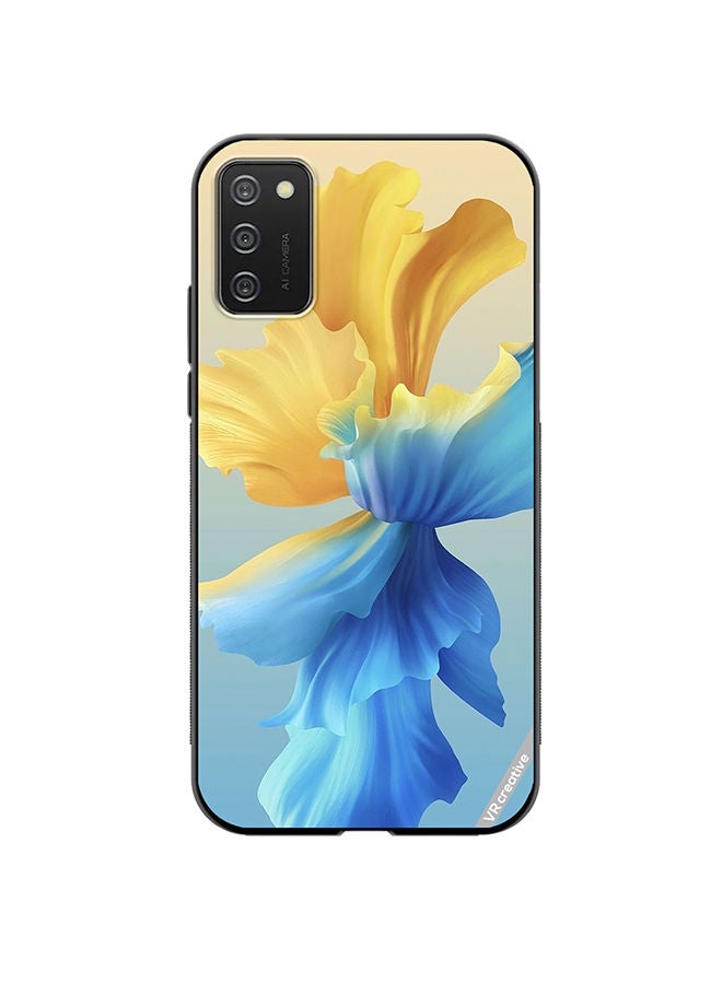 VR CREATIVE Protective Case Cover For Samsung Galaxy A03s Flower Design Multicolour - Image 1