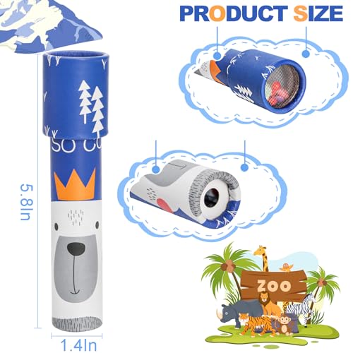 WUWEOT 30 Pack Classic Kaleidoscope Party Favors Kids Birthday Return Gifts Party Favor Fun Kaleidoscope Toy for Boys and Girls Birthday Classroom School Goodie Bag Fillers Random Patterns - Image 5