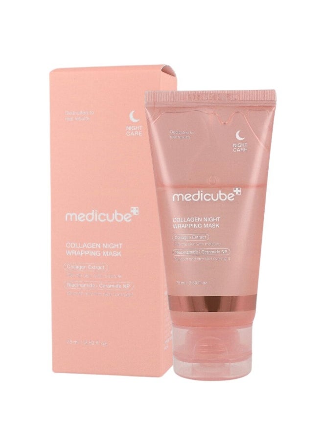 Medicube COLLAGEN NIGHT WRAPPING MASK 75ml  - Image 2