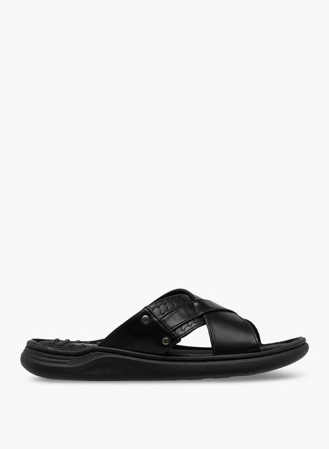 Le Confort Men Cross Strap Sandals - Image 3