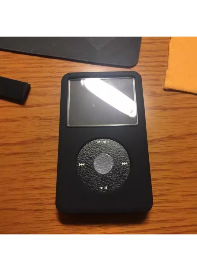 Suitable For IPC80G/120g/3 Generation 160g Protective Case Simplism Silicone Case IPod Classic3 Thin-Color:Black