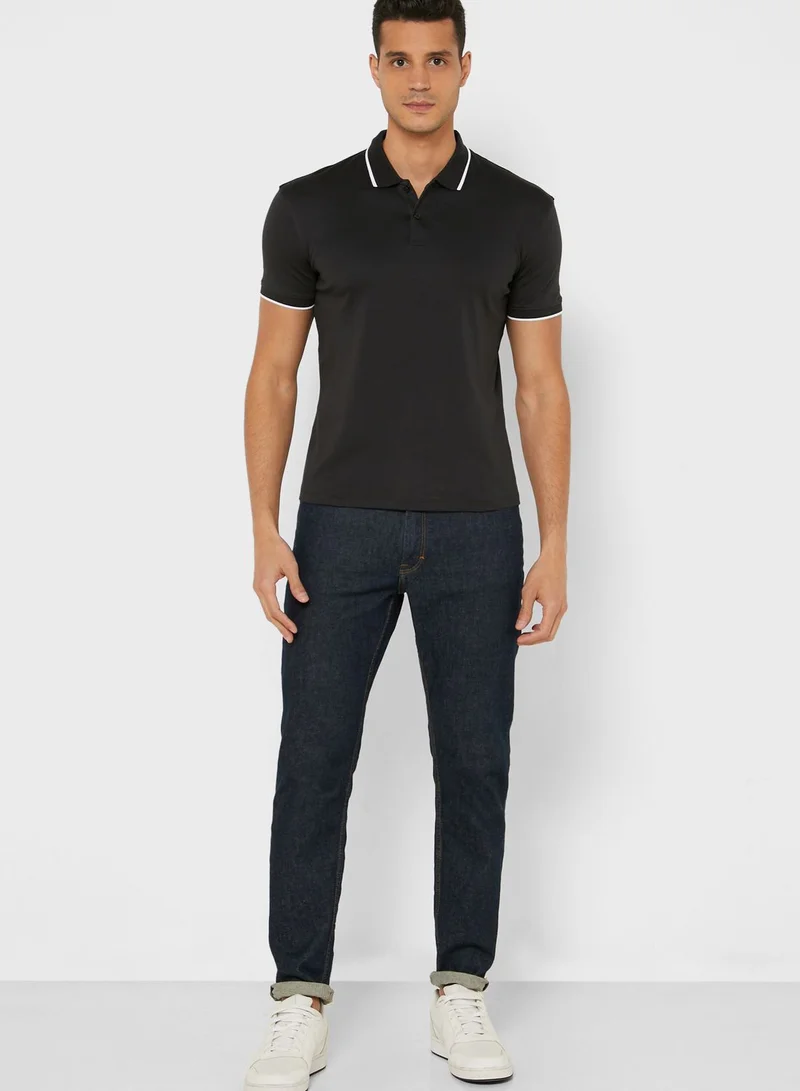 Robert Wood Premium Cotton Polo Shirt