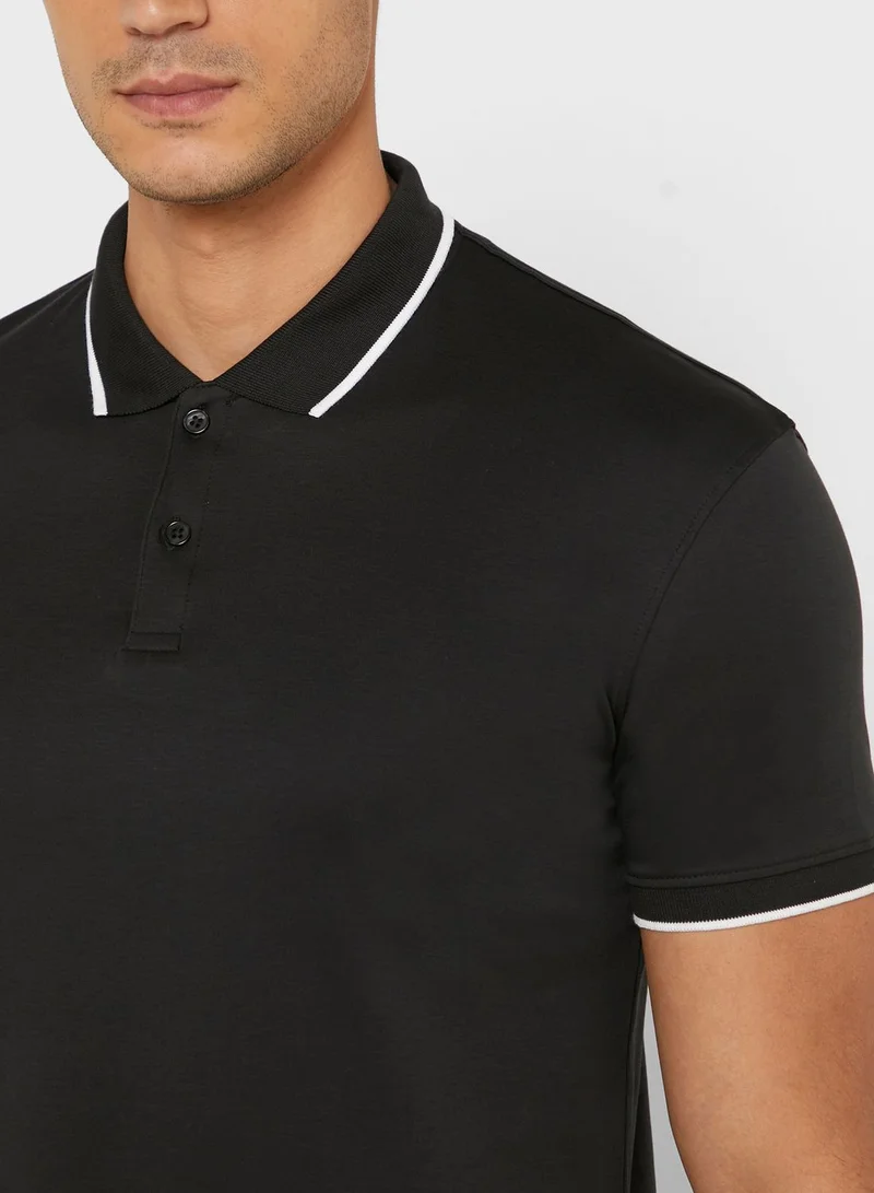 Robert Wood Premium Cotton Polo Shirt