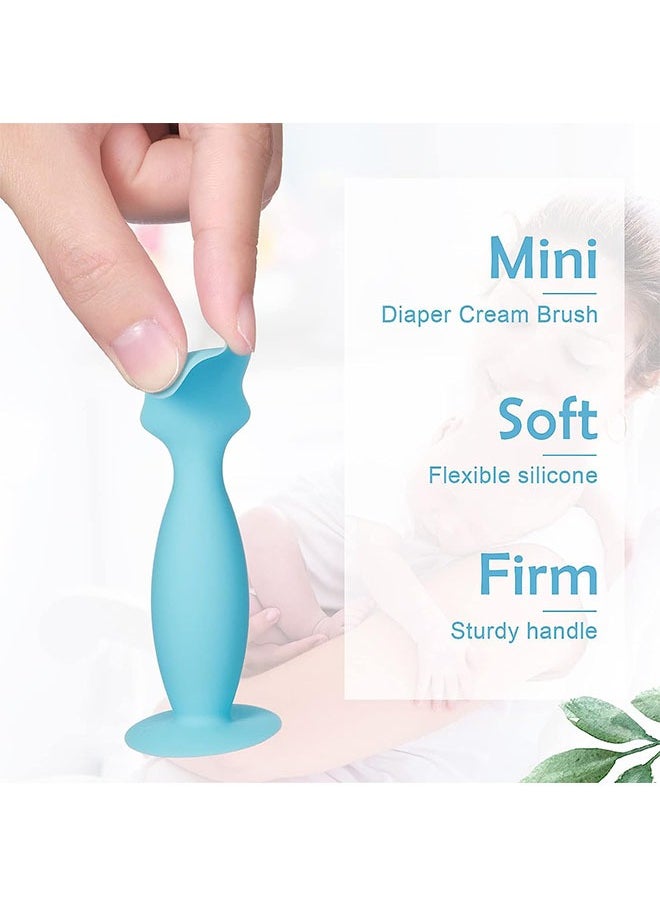 3-Piecce Baby Diaper Cream Spatula Applicator, Soft Silicone Baby Paste, Spatula Diaper Rash Brush for Baby Newborn (Blue, Gray, White) - pzsku/Z294FB0351693DB668D65Z/45/_/1695609171/553b2b5f-1b6e-4359-bdac-ad5fc619b672