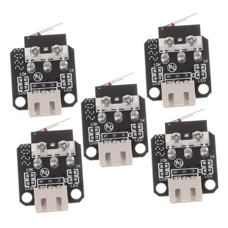5Pcs DIY 3D Printer Limit Switches Kit Easy to Install with Mounting Screws - Image 2