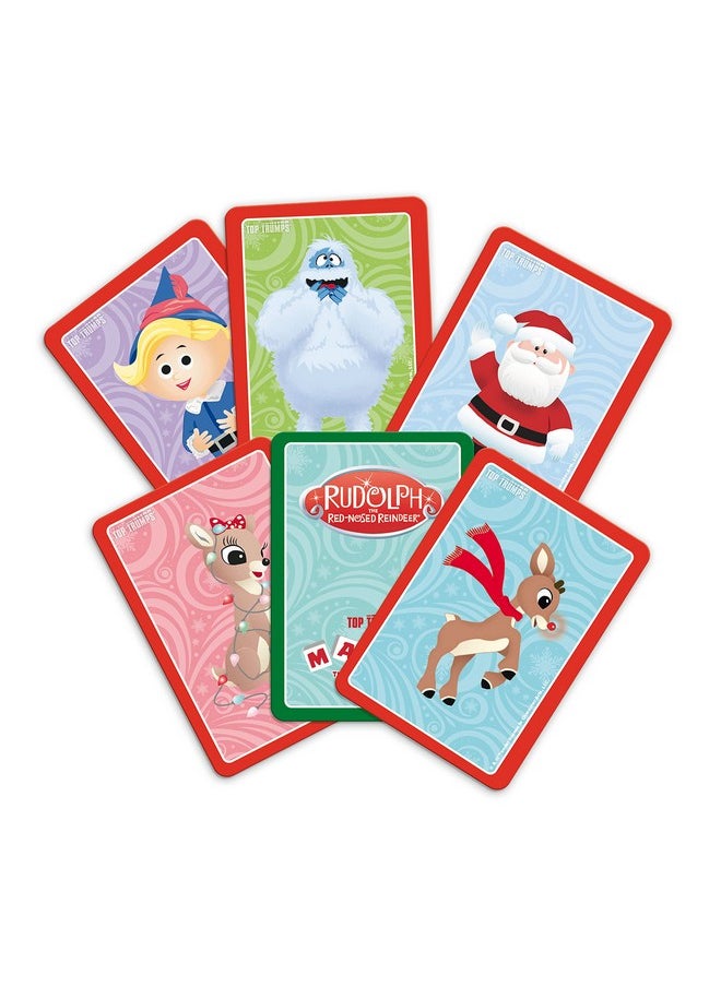 Top Trumps - Match Game Rudolph - Family Board Games For Kids And Adults - Matching Game And Memory Game - Fun Two Player Kids Games - Memories And Learning, Board Games For Kids 4 And Up - Image 1