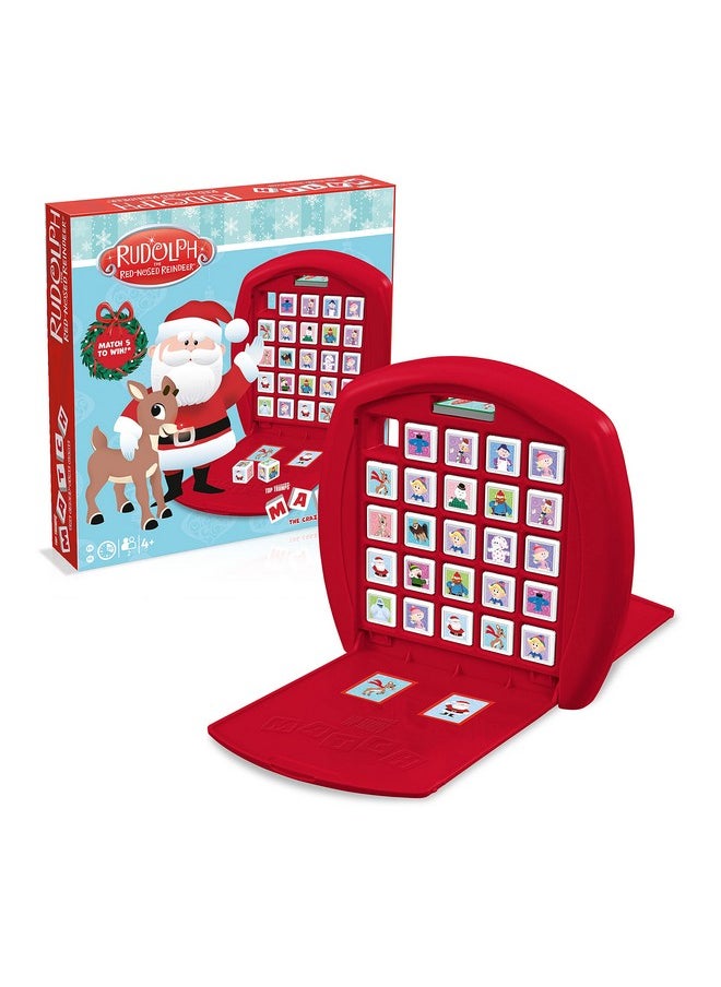 Top Trumps - Match Game Rudolph - Family Board Games For Kids And Adults - Matching Game And Memory Game - Fun Two Player Kids Games - Memories And Learning, Board Games For Kids 4 And Up - Image 1