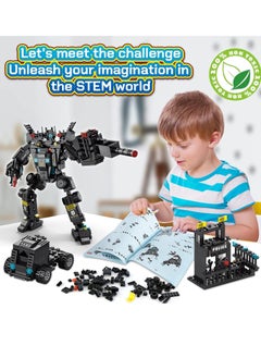 Bukela Robot Building Kit for Kids, 51-in-1 Robot Building Kit for Kids STEM Building Toys Erector Set for Boys 8-12 Engineering STEM Projects Construction Building Blocks Toys Gifts for Kids  - Image 5