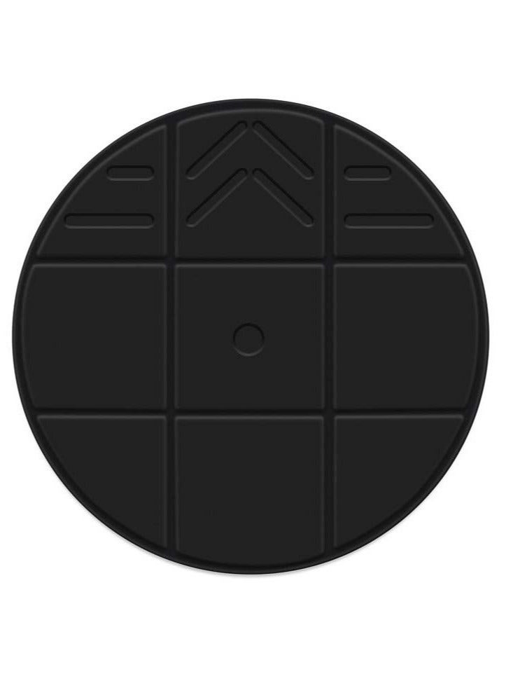 Captaintech Foldable VR Round Mat, Anti-slip and Comfortable Floor Mat, Helps Determine Direction and Position and Prevents Players from Hitting and Breaking Objects in Surroundings, Game Accessories - Image 2