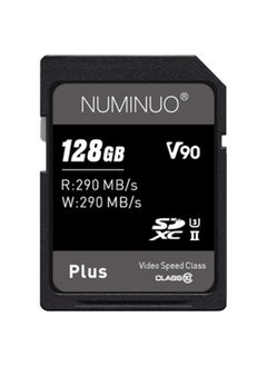 NUMINUO 128GB UHS-II U3 V90 SDXC Memory Card - Up to 290MB/s Read Speed and 290MB/s Write Speed  - Image 1