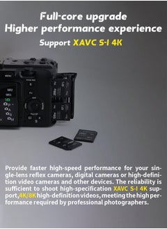 NUMINUO 128GB UHS-II U3 V90 SDXC Memory Card - Up to 290MB/s Read Speed and 290MB/s Write Speed  - Image 5