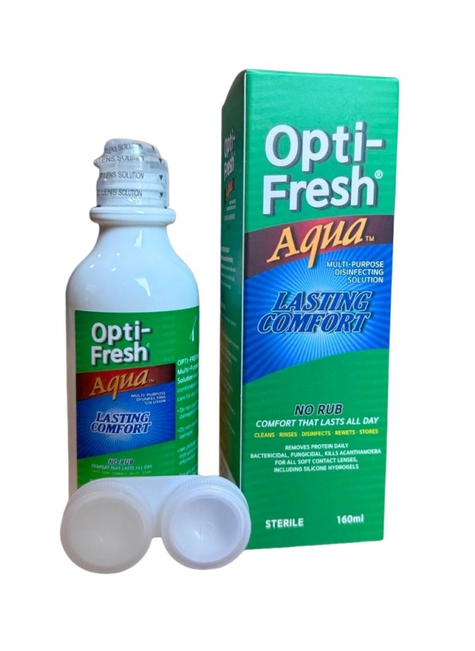OPTIFRESH Opti-Fresh Aqua Lasting Comfort Multi-Purpose Disinfecting Solution 160 ml 