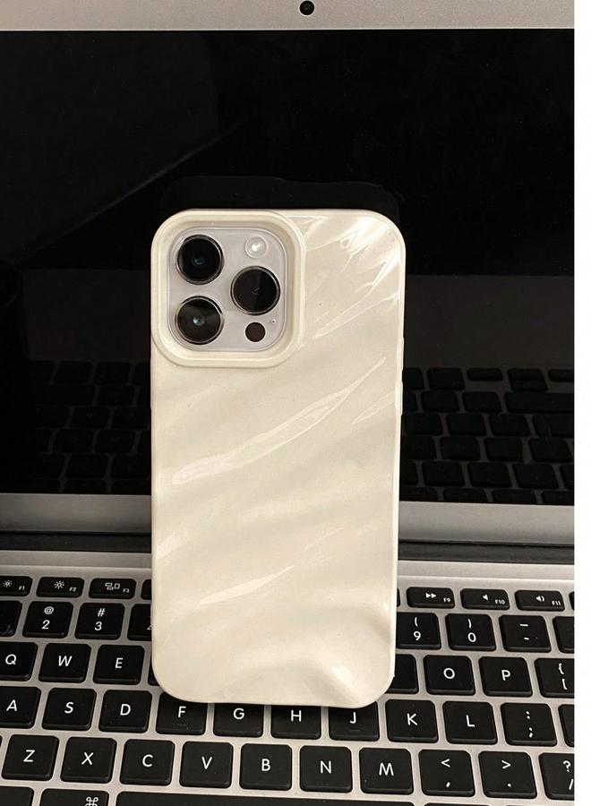 Take Two White iPhone Case with Textured Design - Image 5