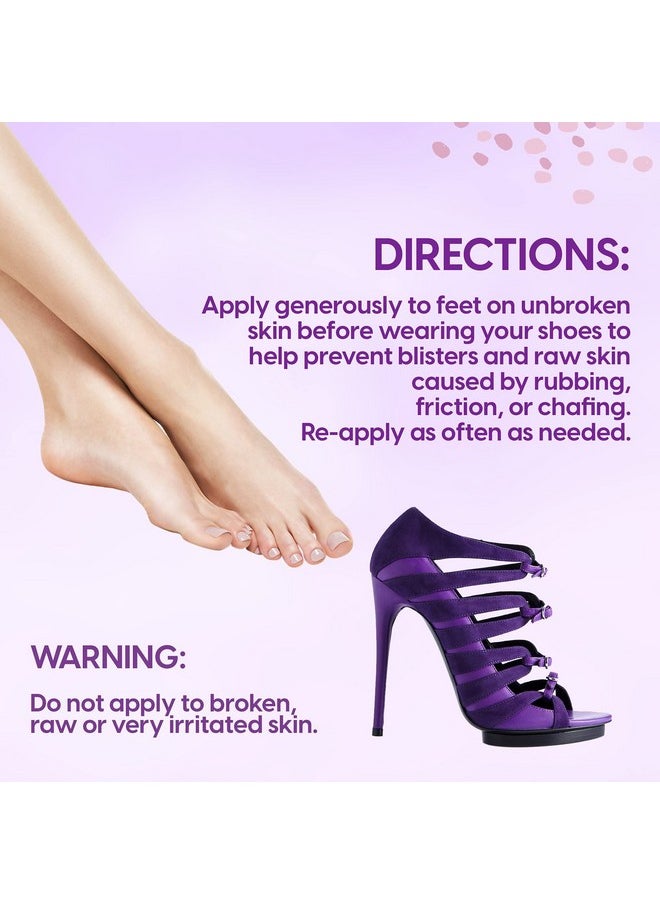 Vanibiss - Foot Anti Blister Balm Foot Blister Prevention Anti Friction Balm Stick And Foot Chafing Relief Heel Blister Blocker Prevent Shoe Strap Friction Natural Foot Care (0.45Oz) - Image 1