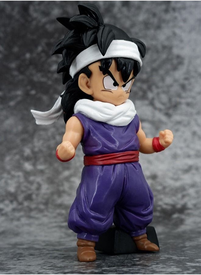 Dragon Ball - Set of 2 Anime Dragon Ball Gohan Action Figure, Son Gohan Figure Toy, Gohan Realistic Statue Figure, Office Desktop Decoration Ornaments, Super Collectible Model Statue Anime Figure Toy - Image 1