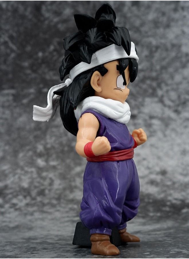 Dragon Ball - Set of 2 Anime Dragon Ball Gohan Action Figure, Son Gohan Figure Toy, Gohan Realistic Statue Figure, Office Desktop Decoration Ornaments, Super Collectible Model Statue Anime Figure Toy - Image 1