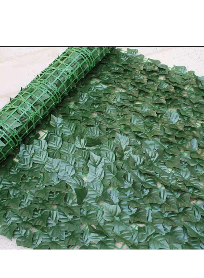 LINGWEI Artificial Fake Wall Grass Green 100x200cm - Image 4