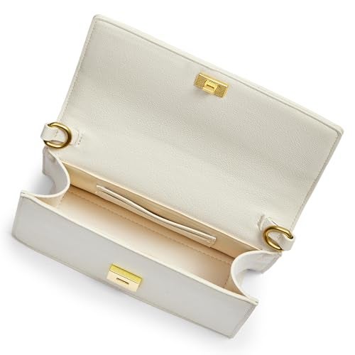 Miraggio Monique Crossbody Bag For Women With Adjustable And Detachable Sling Strap (Ivory) - Image 4