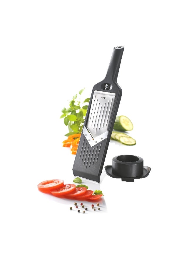 غيفو قطاعة فيولي ستيل بليد على شكل حرف V، باللونين الفضي والأسود 50440 - Image 1