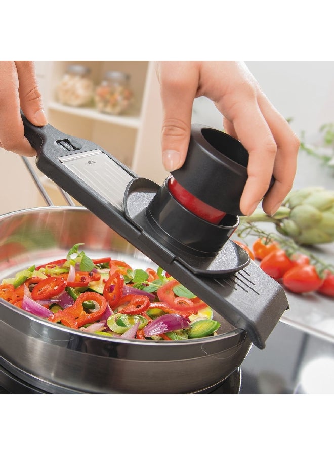 غيفو قطاعة فيولي ستيل بليد على شكل حرف V، باللونين الفضي والأسود 50440 - Image 2