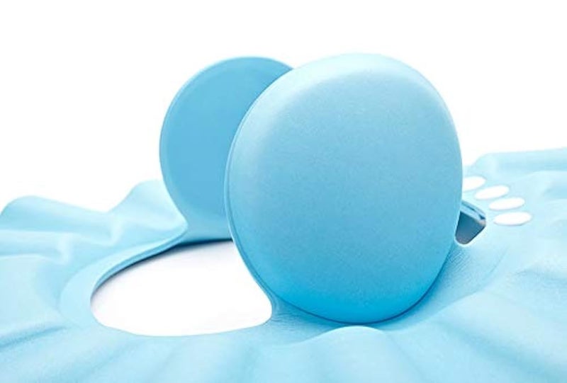 vipolish 3Pcs Baby Shower Cap Soft Adjustable Bathing Shampoo Hat with Ear Protection Bath Protection Cap Children Wash Hair Sheet Hats (Random Color) - Image 5