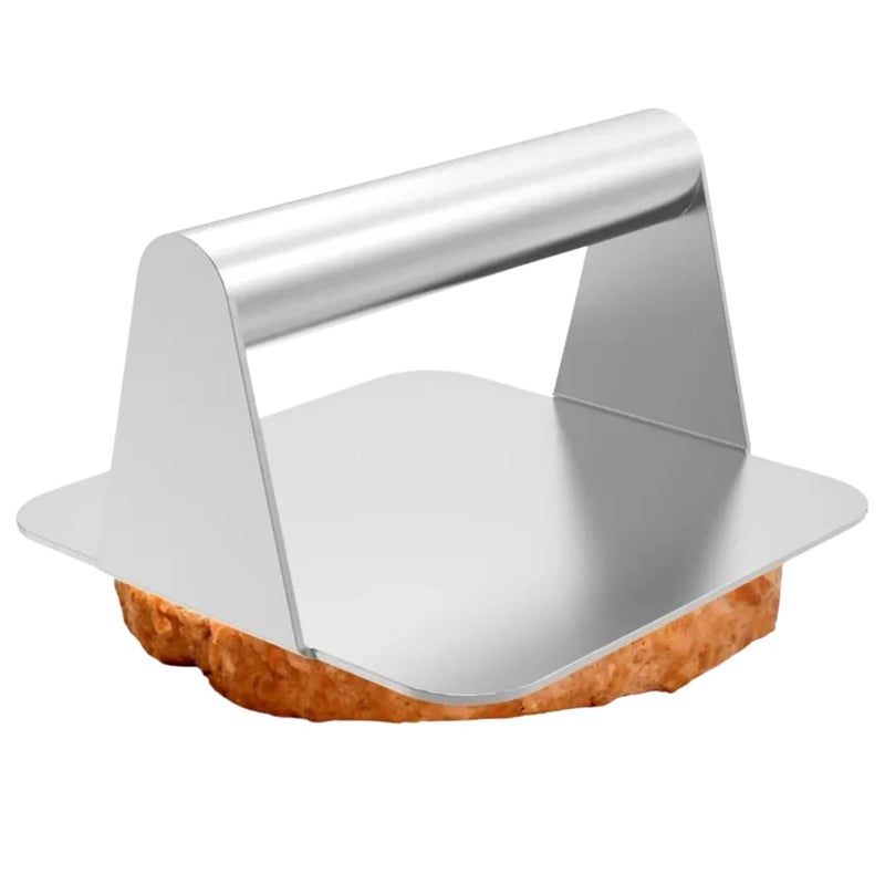 Istara Burger Smasher Grill Cooking Tool Hamburger Patty Maker Kitchen Gadgets Flat Cookie Press Loosener for Cooking for Steak Paninis Bacon Beef Patty Sandwich - Image 1