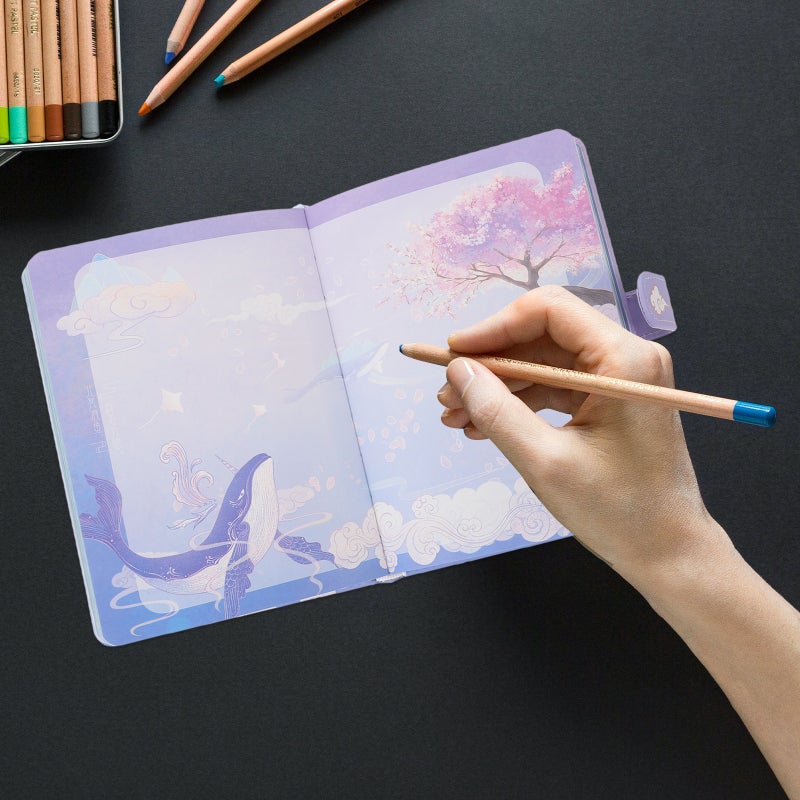 Daily Agenda Notepad Portable Office Planner Notebook Scrapbook Work Planning Notebook - Image 2
