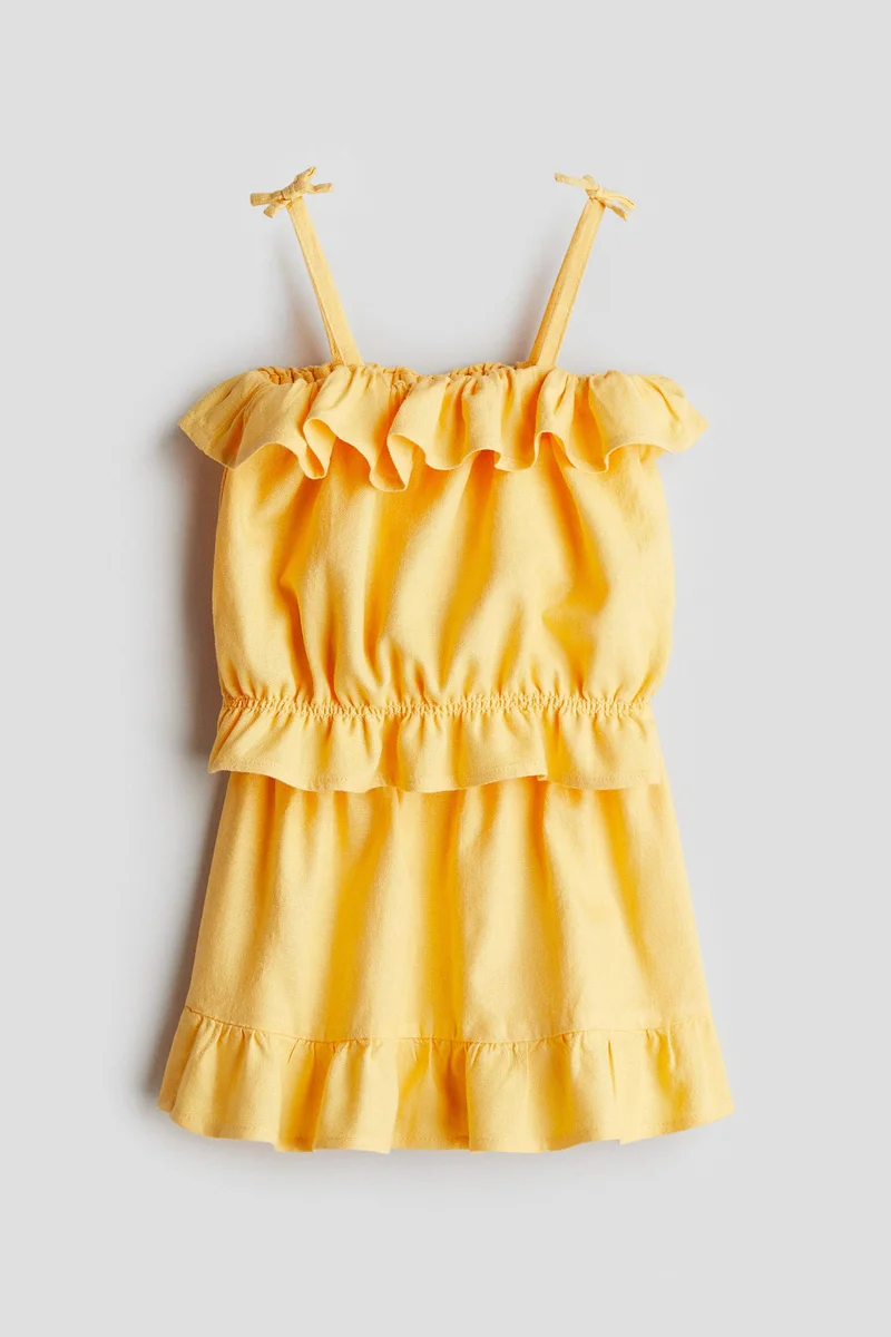 H&M 2-piece linen-blend set