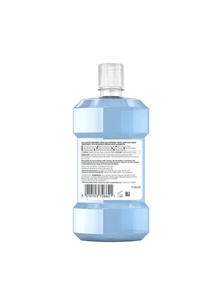 Listerine Total Care Tartar Protect Mouthwash Blue 500ml  - Image 4