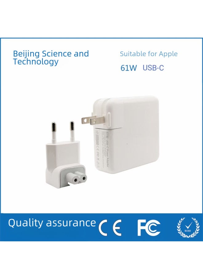 Generic - 45W60W85W For Apple Laptop Power Adapter Macbook Computer Charger-Color:American Regulations-Specifications:87W-USB-C (without C- To-C Line) - Image 1
