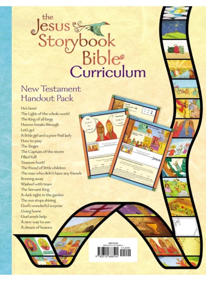 The Jesus Storybook Bible Curriculum Kit Handouts, New Testament 